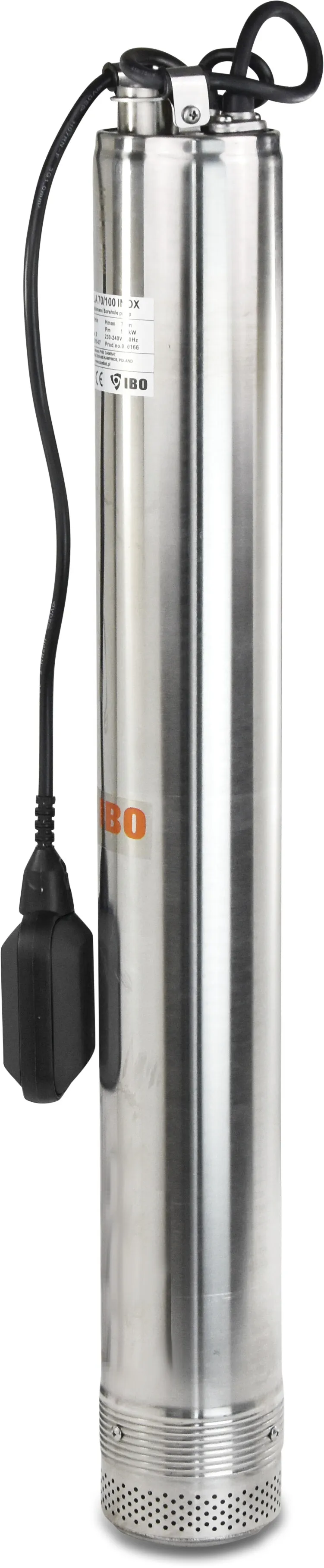 Bronpomp 1" binnendraad 5A 230VAC type Ola 100 Auto met condensator - koelmantel