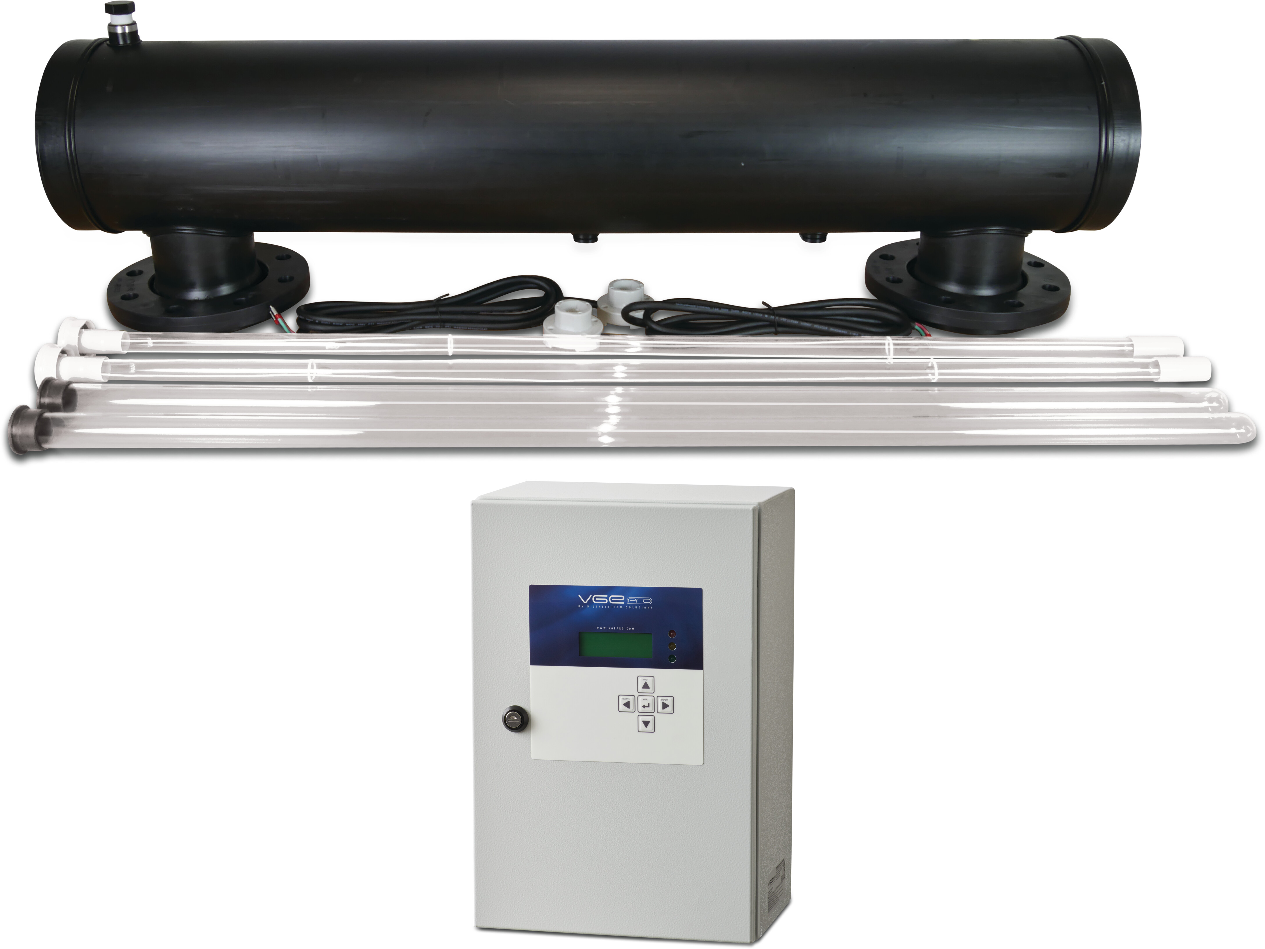 VGE Pro Low pressure lamp UV system Typ Control Monitor Plus 200-160