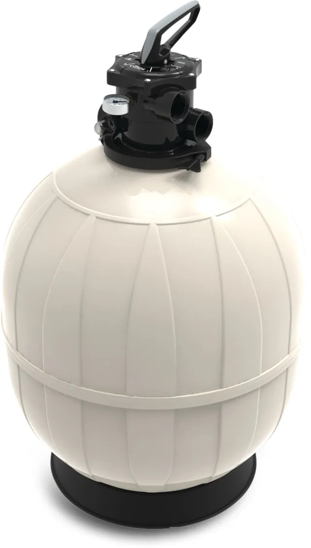 Sand filter PP 50 mm / 1 1/2" female thread 3,75bar beige type T620