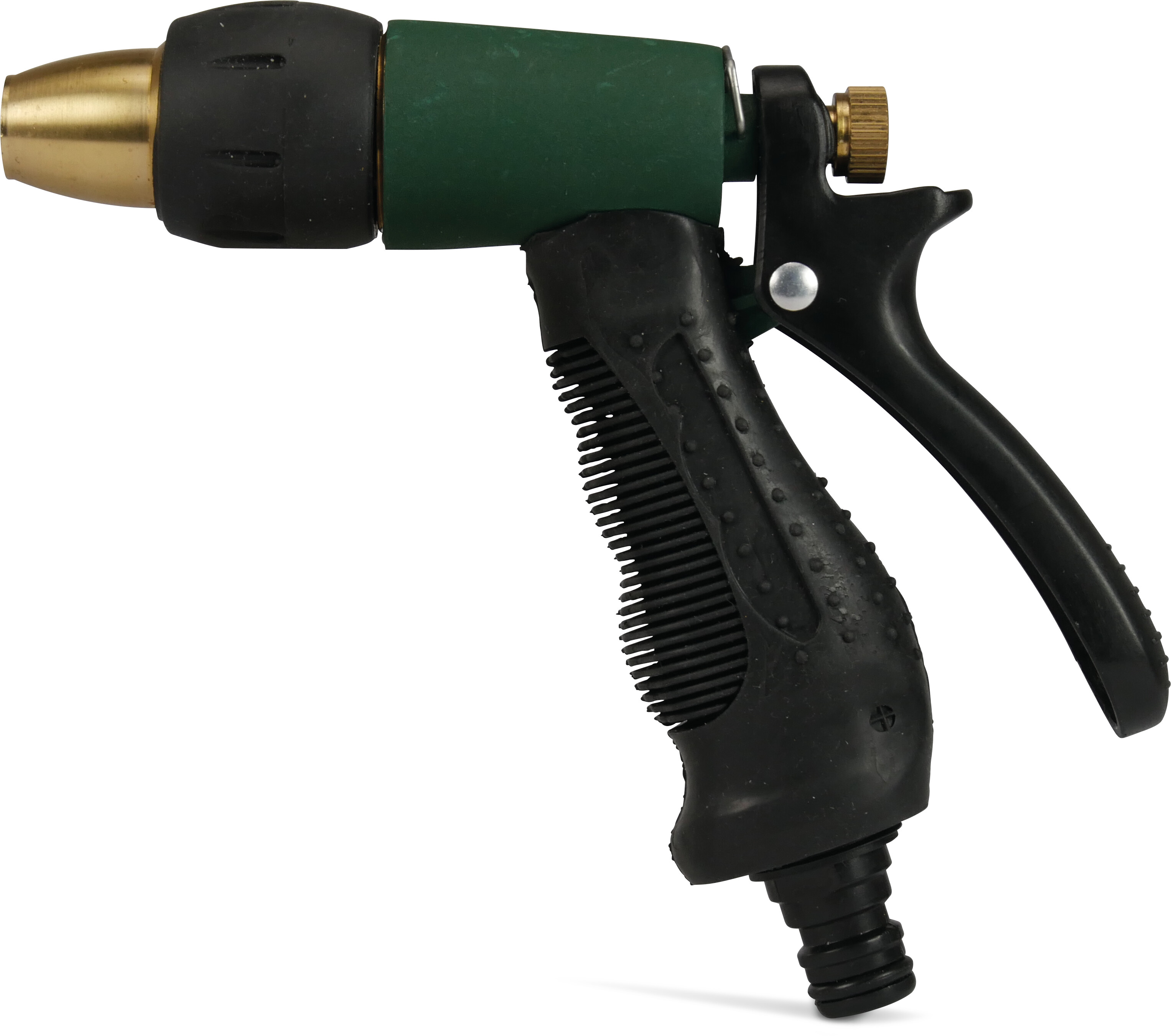 Flotide Spray pistol zamac female thread/click grey/black adjustable nozzle