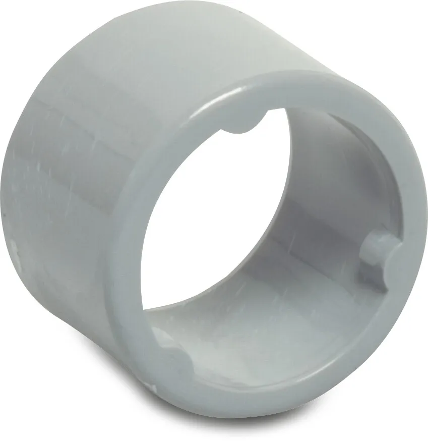 Drainage reducer bush PVC-U 40 mm x 50 mm glue socket x spigot grey KOMO