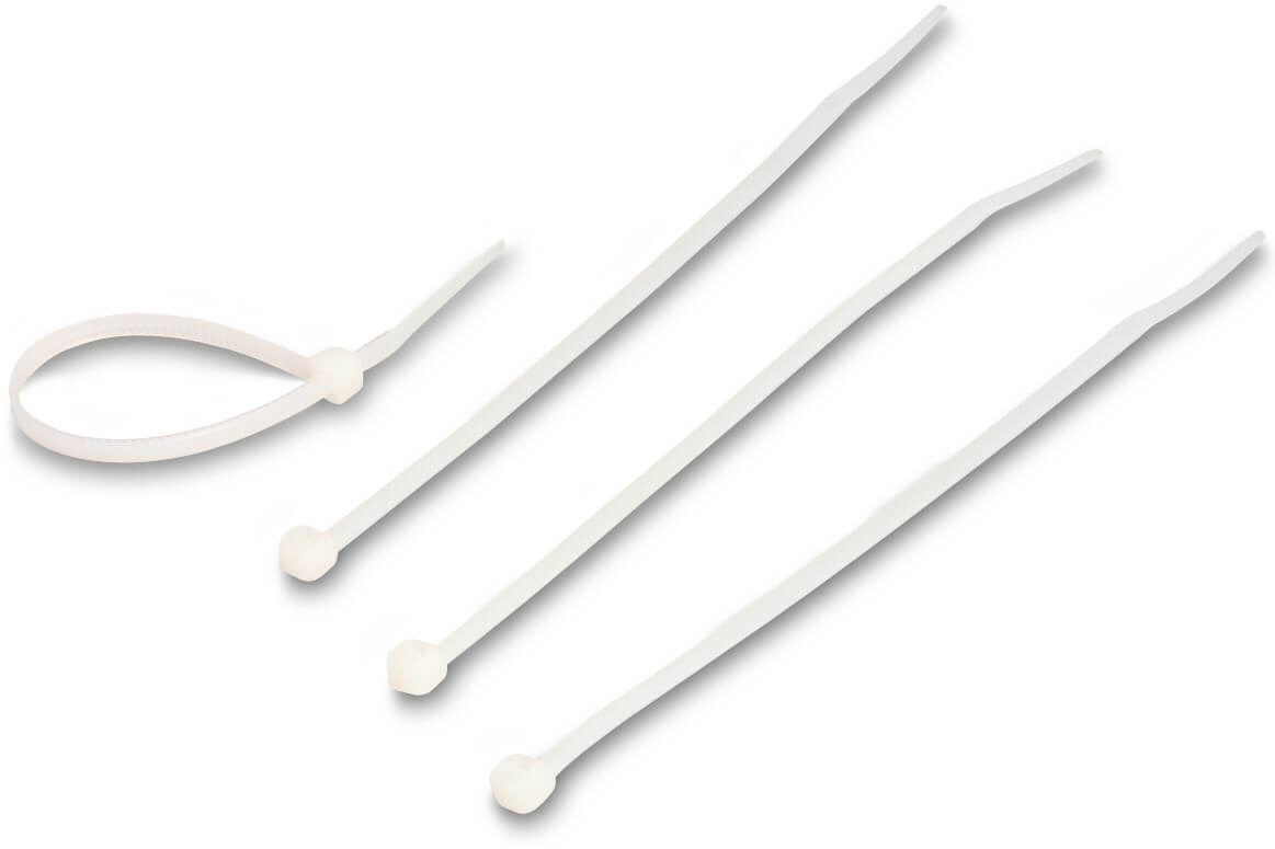 Profec Cable tie nylon 6.6 280 mm natural 4,8 mm 100 pcs