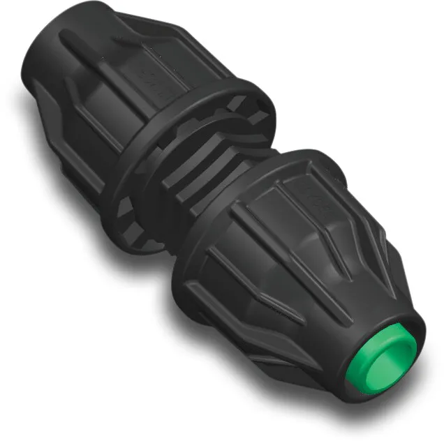 Samlemuffe PP 16 mm spænd 4bar sort