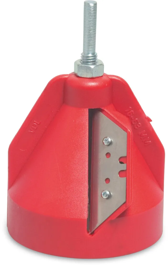 VDL Rohr-Anfasgerät 16-63 mm Rot