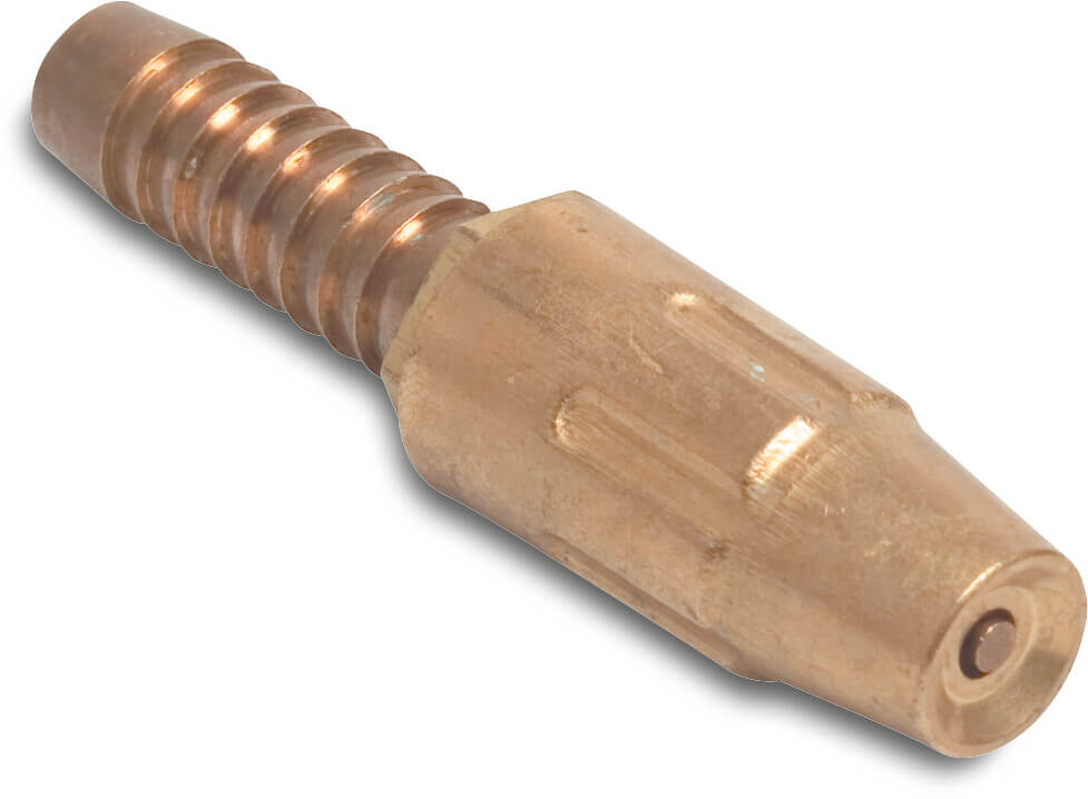Spuitmondstuk messing 19 mm slangtule type 120 P1