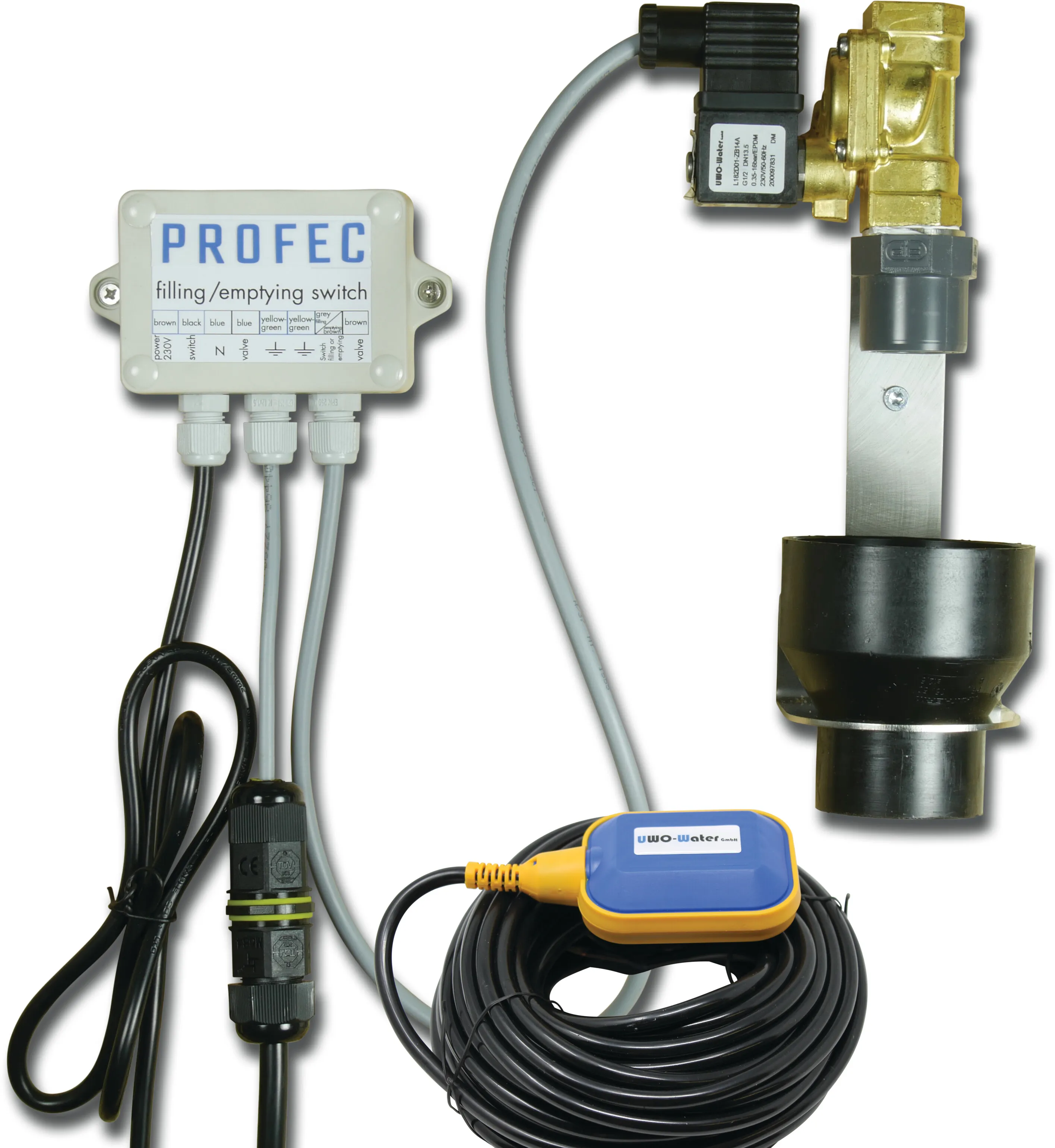 Profec Vulsysteem voor reservoirs 1"