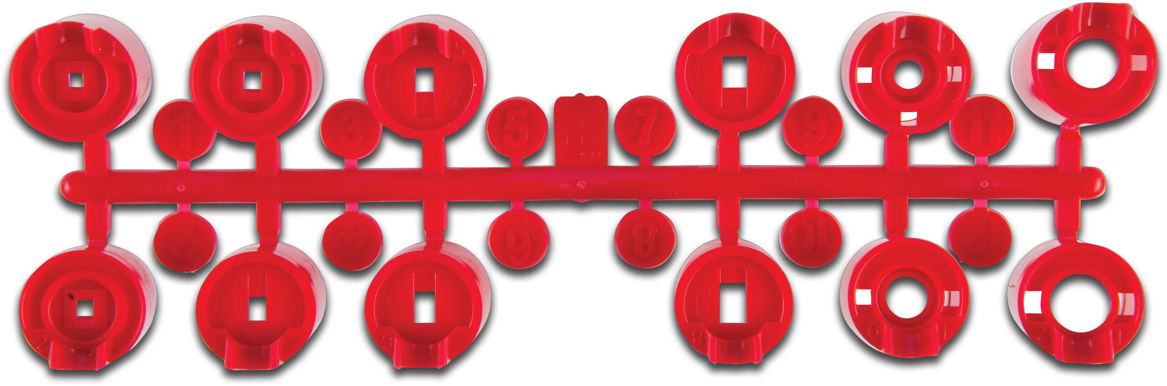 Hunter Set embouts 5bar rouge type PGP Standard