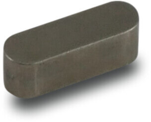 Norsup Key ND2 3 mm x 3 mm x 12 mm Form A stainless steel 316 DIN6885