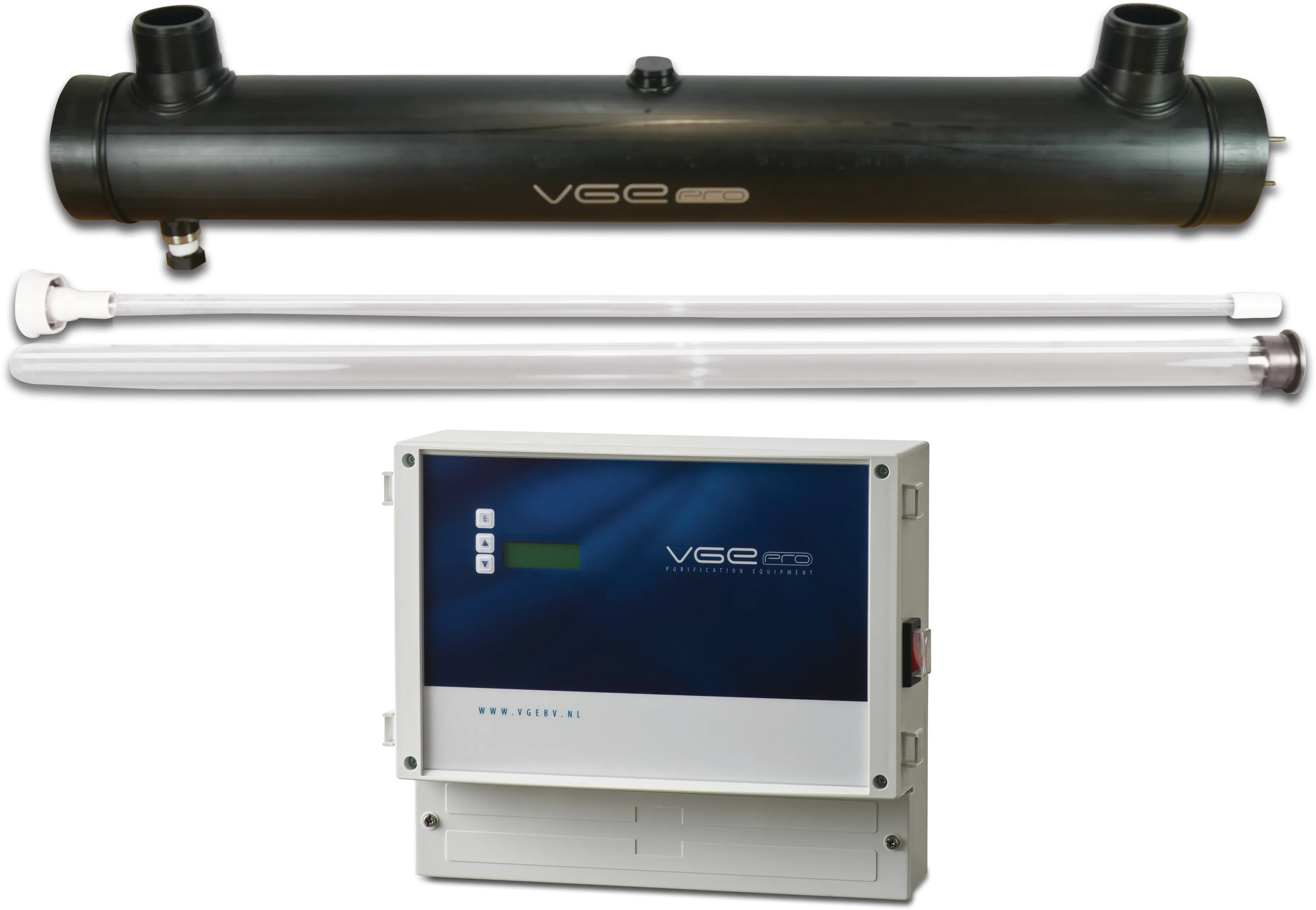 VGE Pro Low pressure lamp UV system Typ Control Monitor 140-110