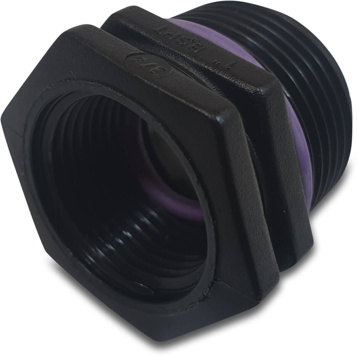 Tavlit Reducer bush PP 1" x 1/2" male thread x female thread 10bar type Self Seal