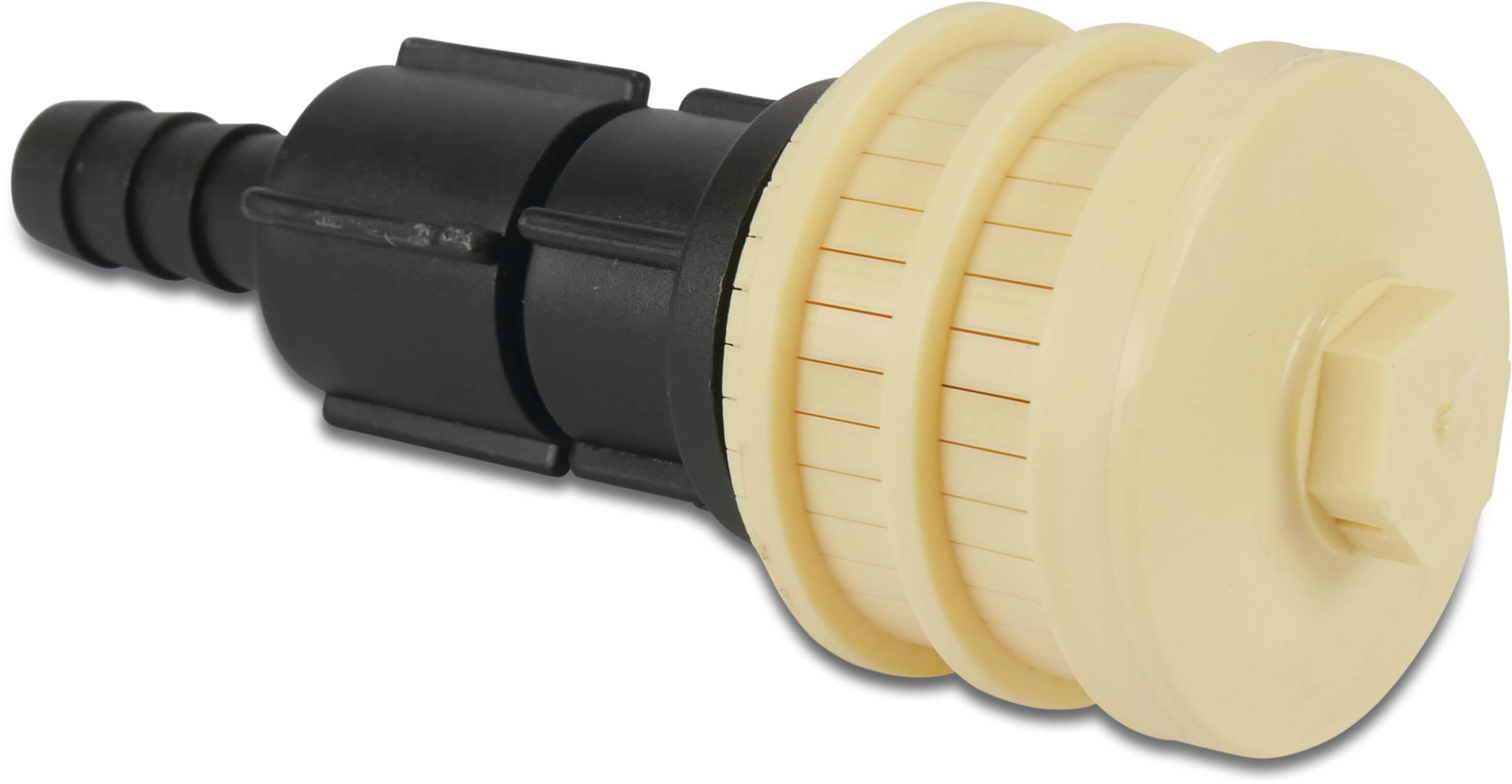 Wasserablaufset - schwarz/weiß