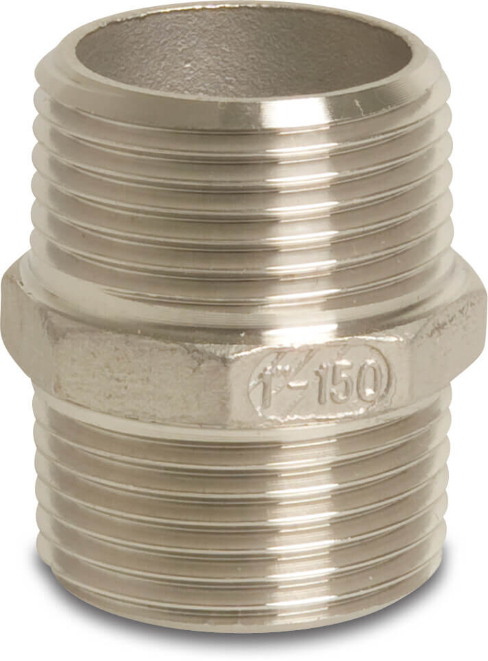 Profec Nr. 280 Nippel Edelstahl 316 1/2" Außengewinde 16bar