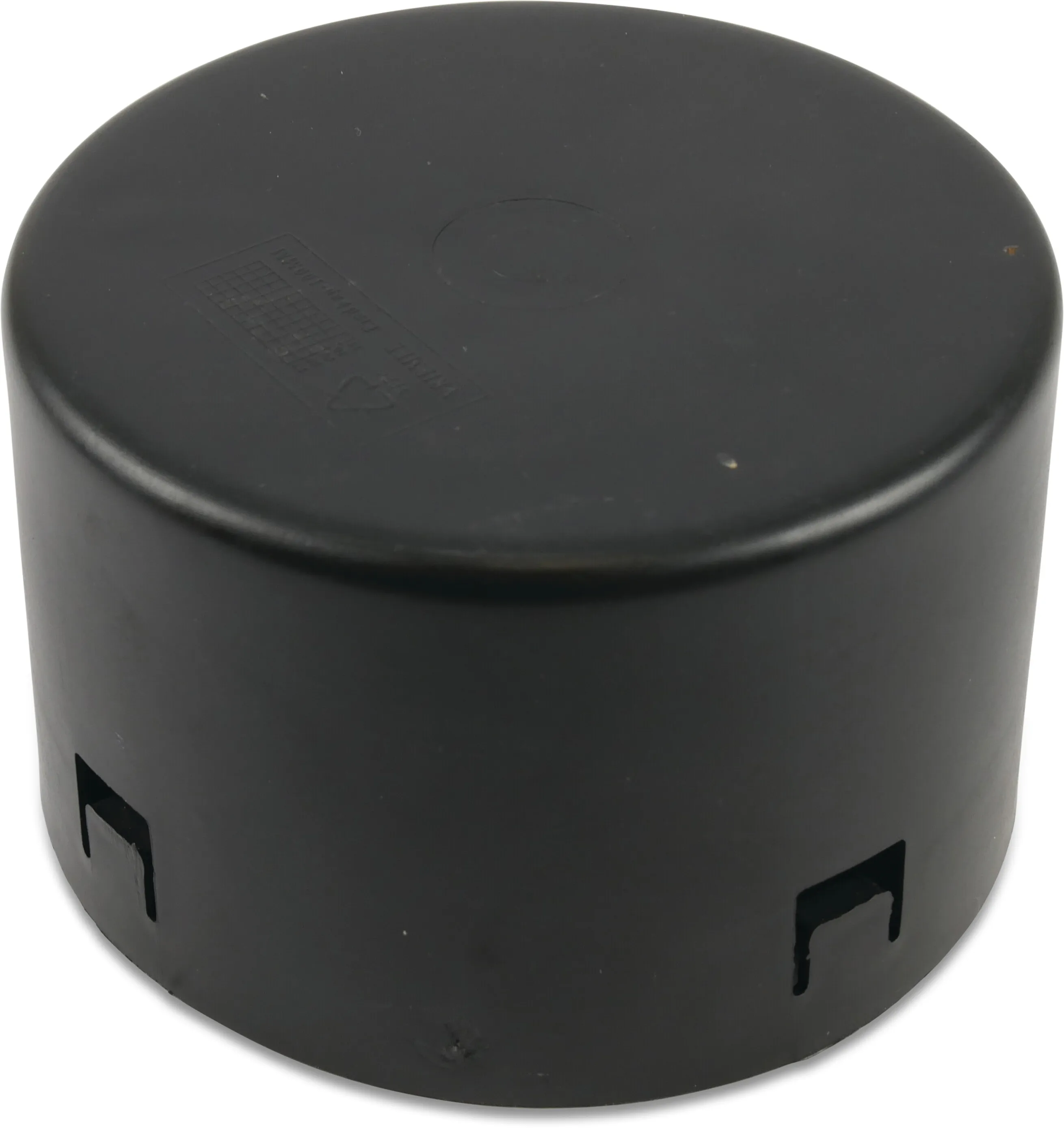 Click cap PP 60 mm click socket black