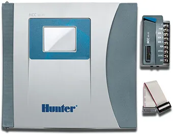 Hunter Regenautomaat RVS 24VAC wit/blauw type HCC-800 SS 8 stations