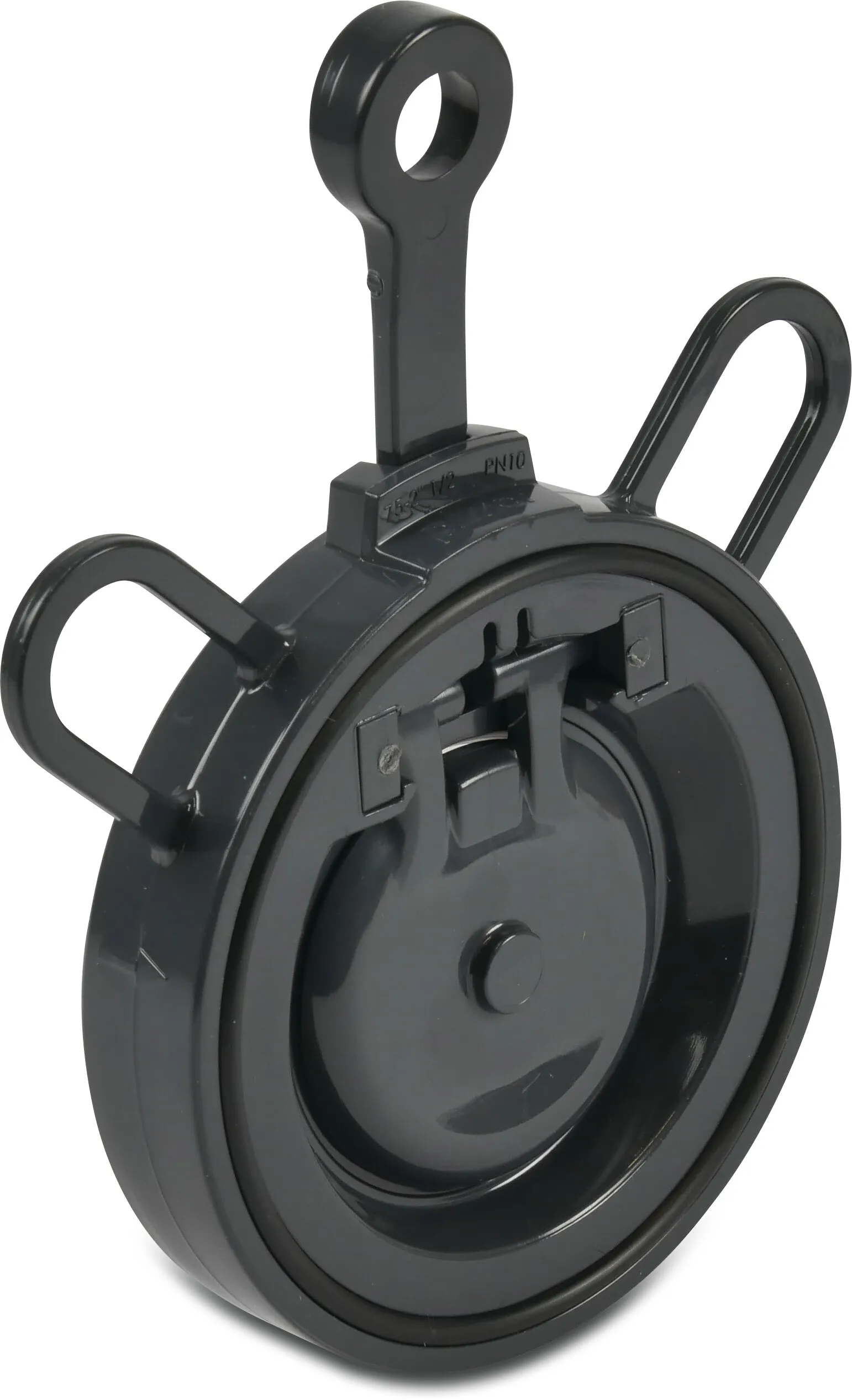 Profec Non return valve PVC-U 160 mm flange 6bar grey type 5500