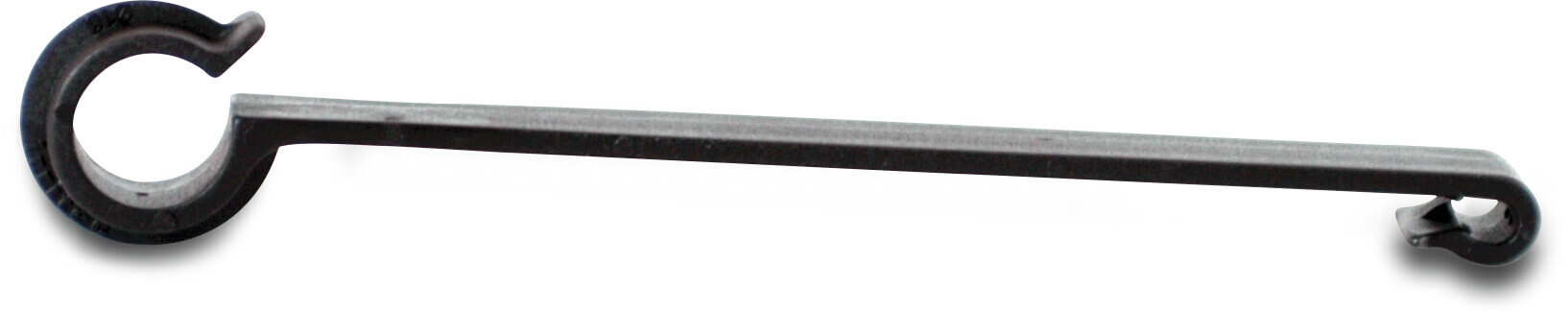 Lang krog PP 16 mm 15cm sort