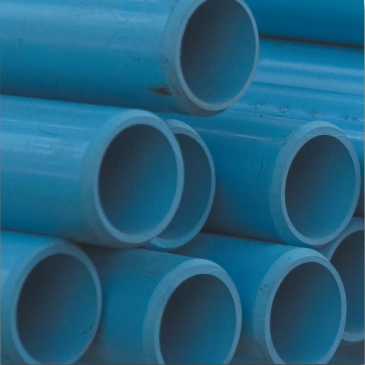 Air pressure pipe PVR 16 mm x 1,8 mm plain 12,5bar blue 4m