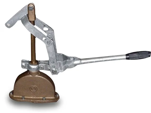 Hendelgarnituur speciaal staal gegalvaniseerd 4 - 5 - 6" voor MZ type special