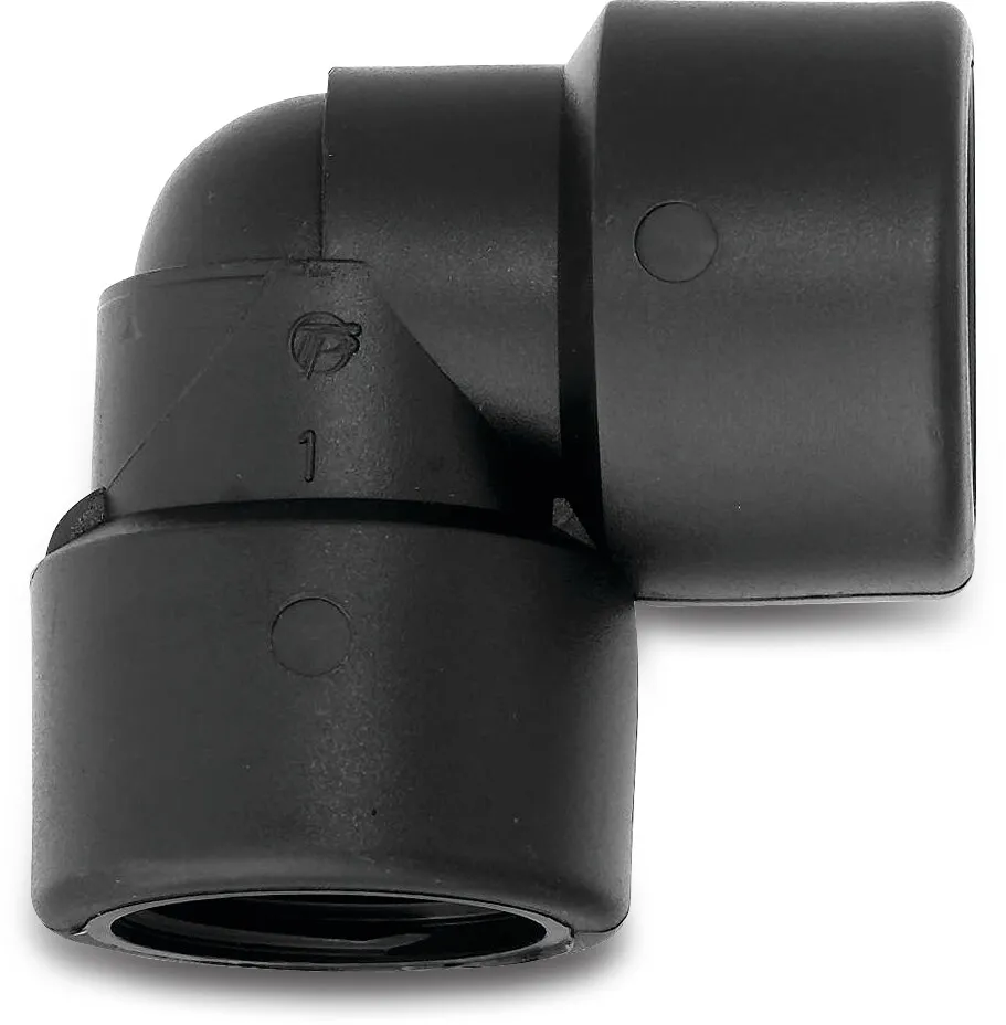 Tavlit Elbow 90° PP 1 1/2" female thread 16bar