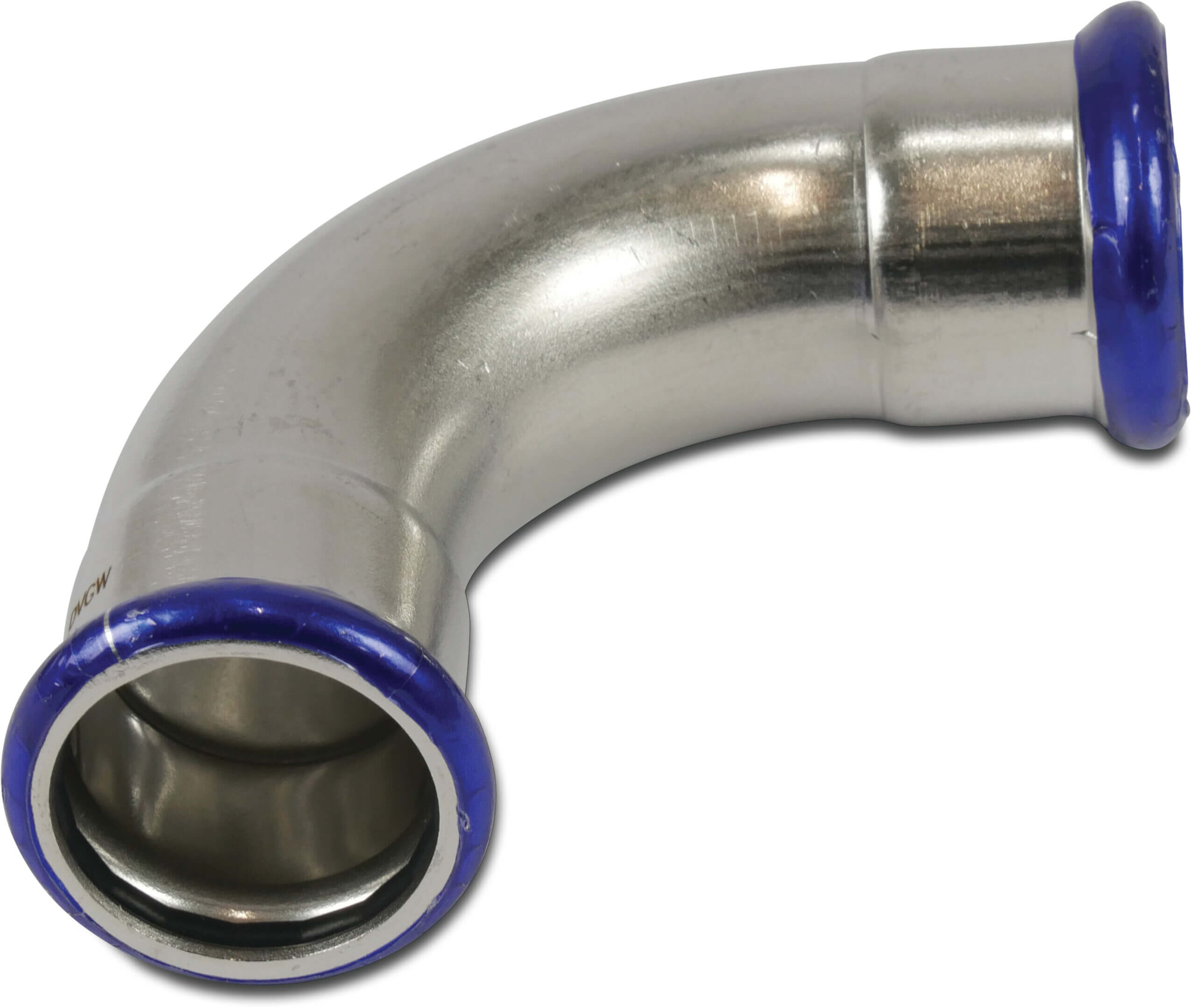 Bonfix Bend 90° stainless steel 316L 22 mm press KIWA