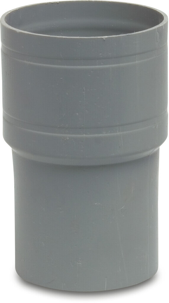 Reduzierstück PVC-U 80 mm Klebemuffe x Reduziert Grau