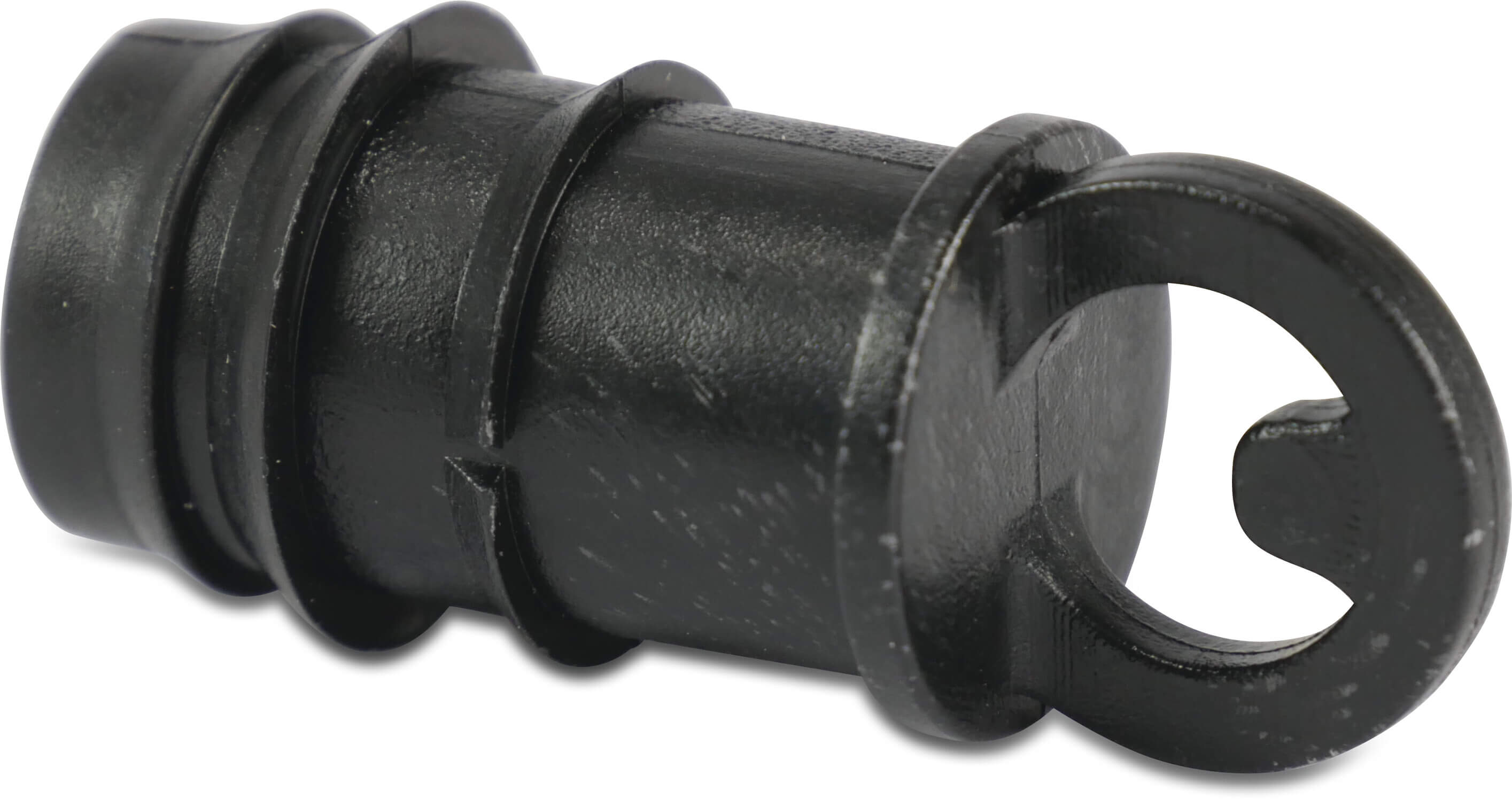 Stopfen POM 16 mm Tülle 4bar Schwarz