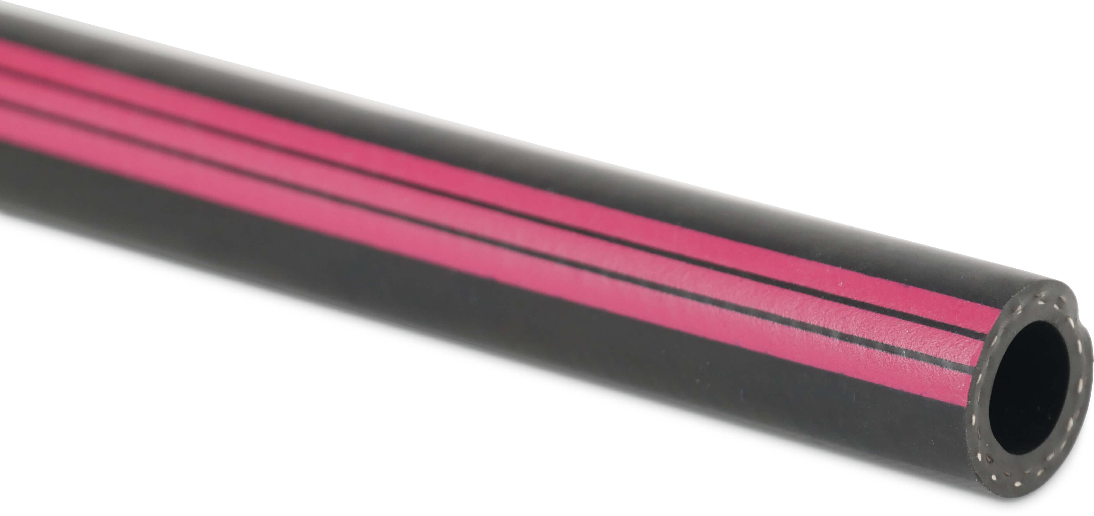 Profec Schlauch EPDM 25 mm x 34,6 mm x 4,8 mm 20bar Schwarz/Rot 40m Typ 5-Stern