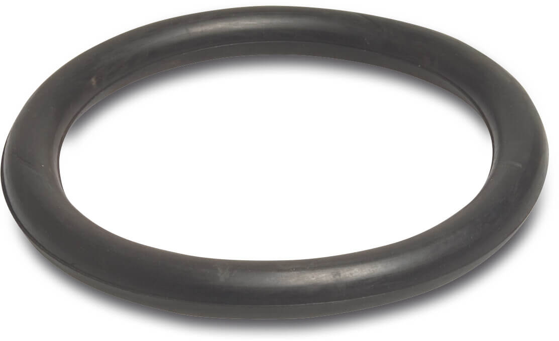 O-Ring rubber reinforced with nylon 100 mm black type Italian