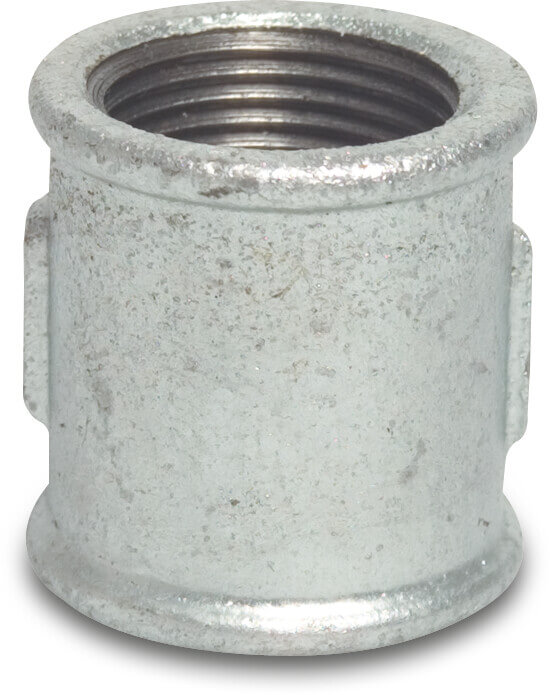 Profec Nr. 270 Socket cast iron galvanised 1/2" female thread 25bar DVGW
