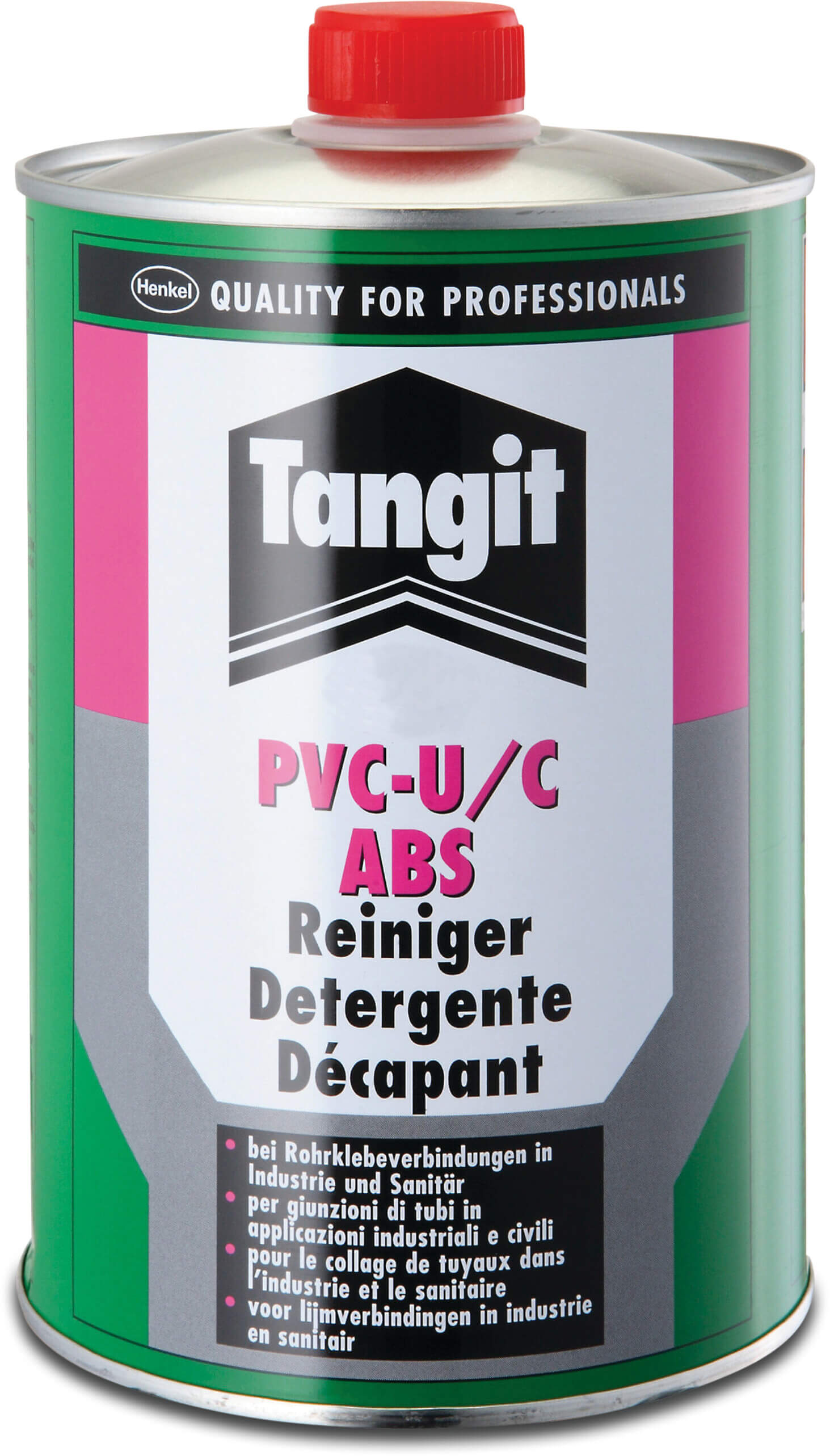 Tangit Rengöringsvätska, PVC-U/C ABS