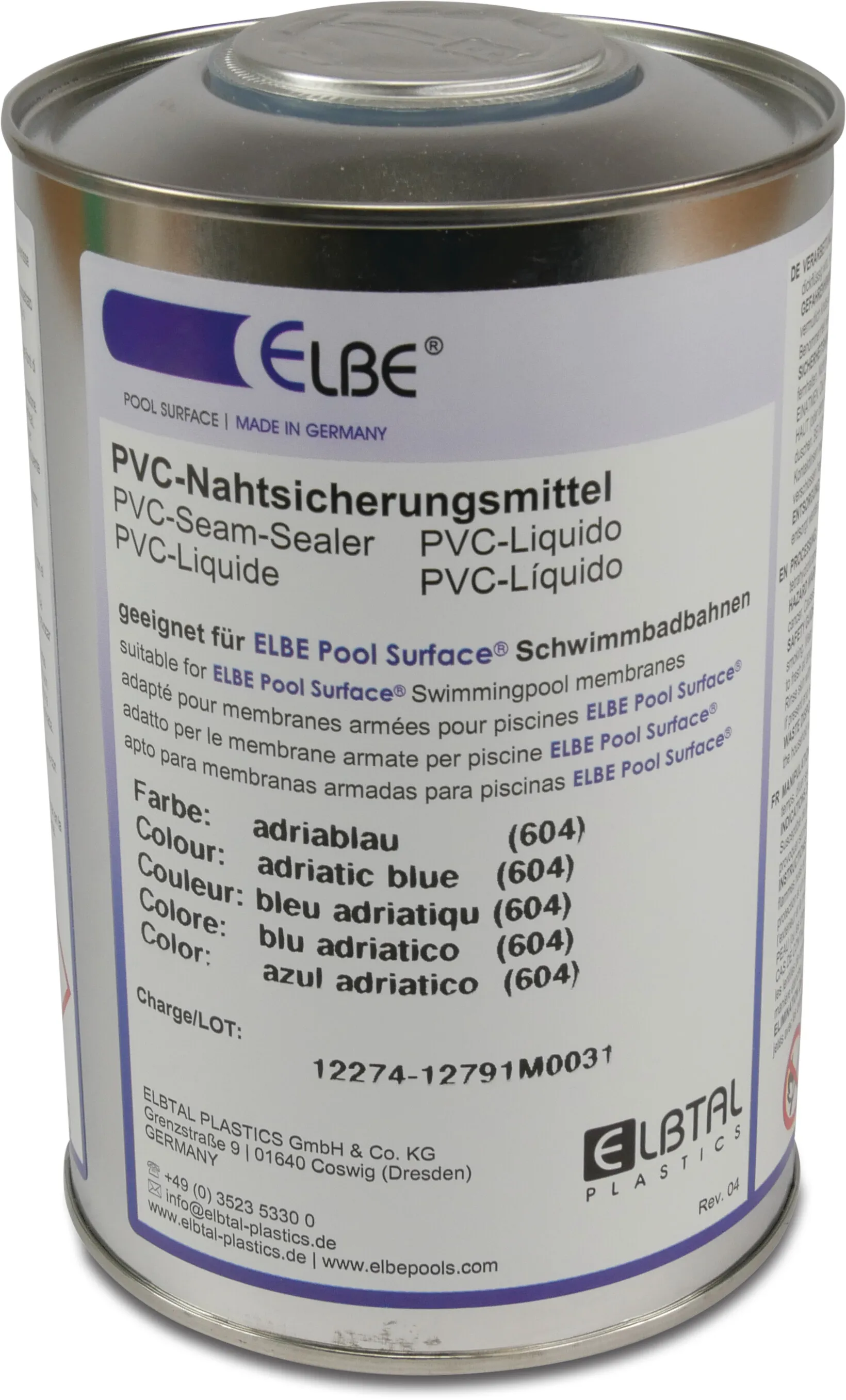 Elbe Liquide liner bleu clair 0,950ltr
