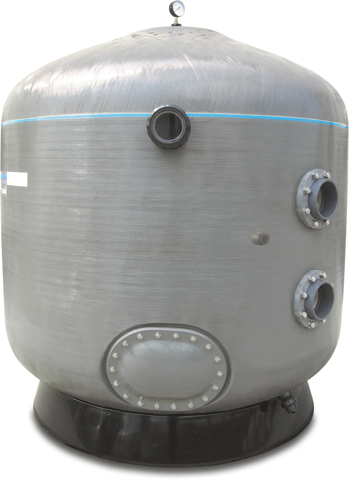 Waterco Commercial sand filter fibreglass 4"/110mm flange 4bar type SMDD1600