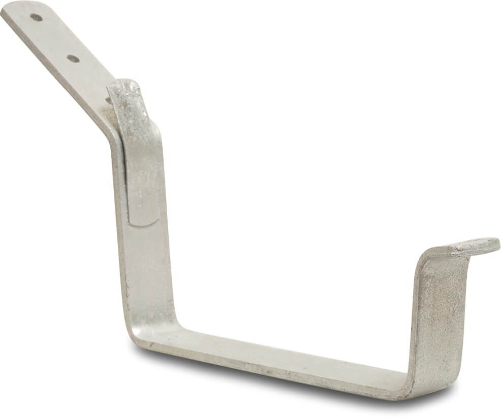 Roof bracket 35° steel galvanised type with lip