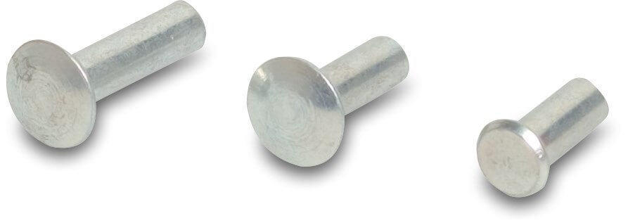 Claw rivet set steel galvanised 70-89 mm type Perrot