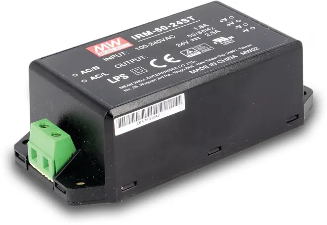 Transformer 24VDC white 60W