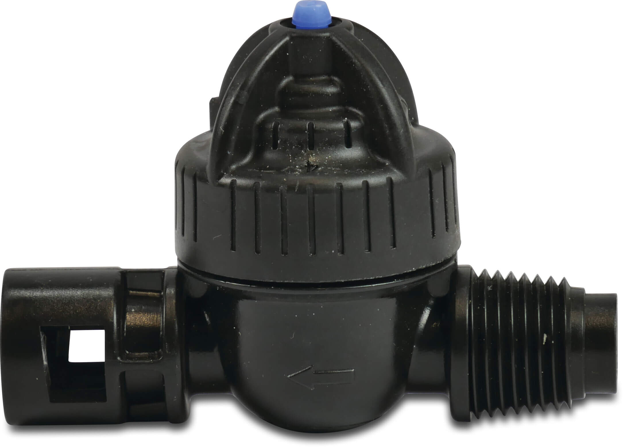 NaanDan Antykapacz tworzywo sztuczne M11 bagnet F x GZ czarny typ Low-Pressure