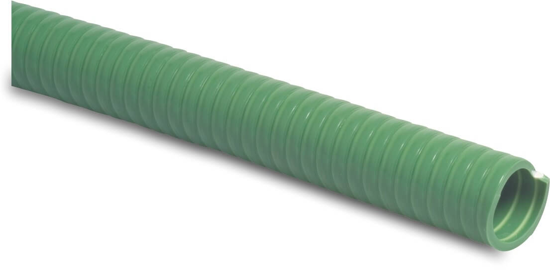 Profec Spiral suction hose PVC 25 mm 6bar 0.7bar green 30m type Medium Duty