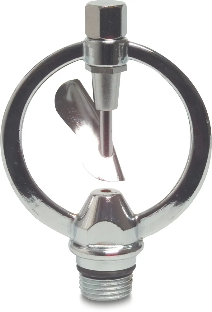 Kreisregner Stahl 1/2" Außengewinde 3,5 mm Typ VYR 59