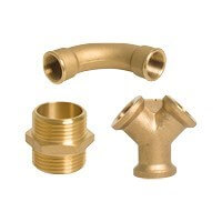 Brass threaded fittings