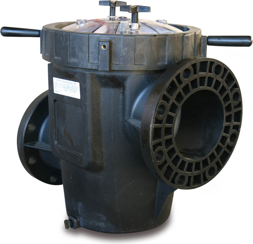 Hydro Kommerzieller Wasserschmutzfänger 4" x 6" DIN Flansch