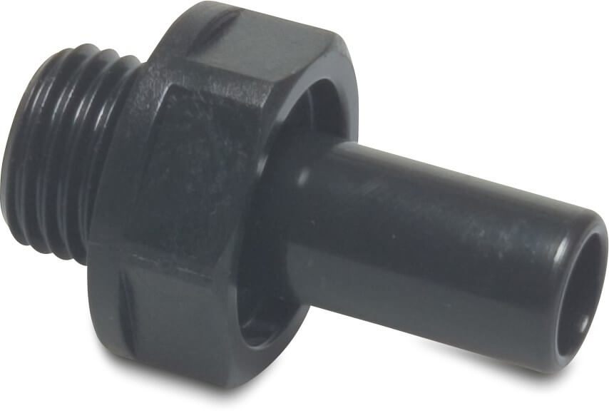 Speedfit Adaptor bush POM 15 mm x 1/2" spigot x male thread 10bar black type Super