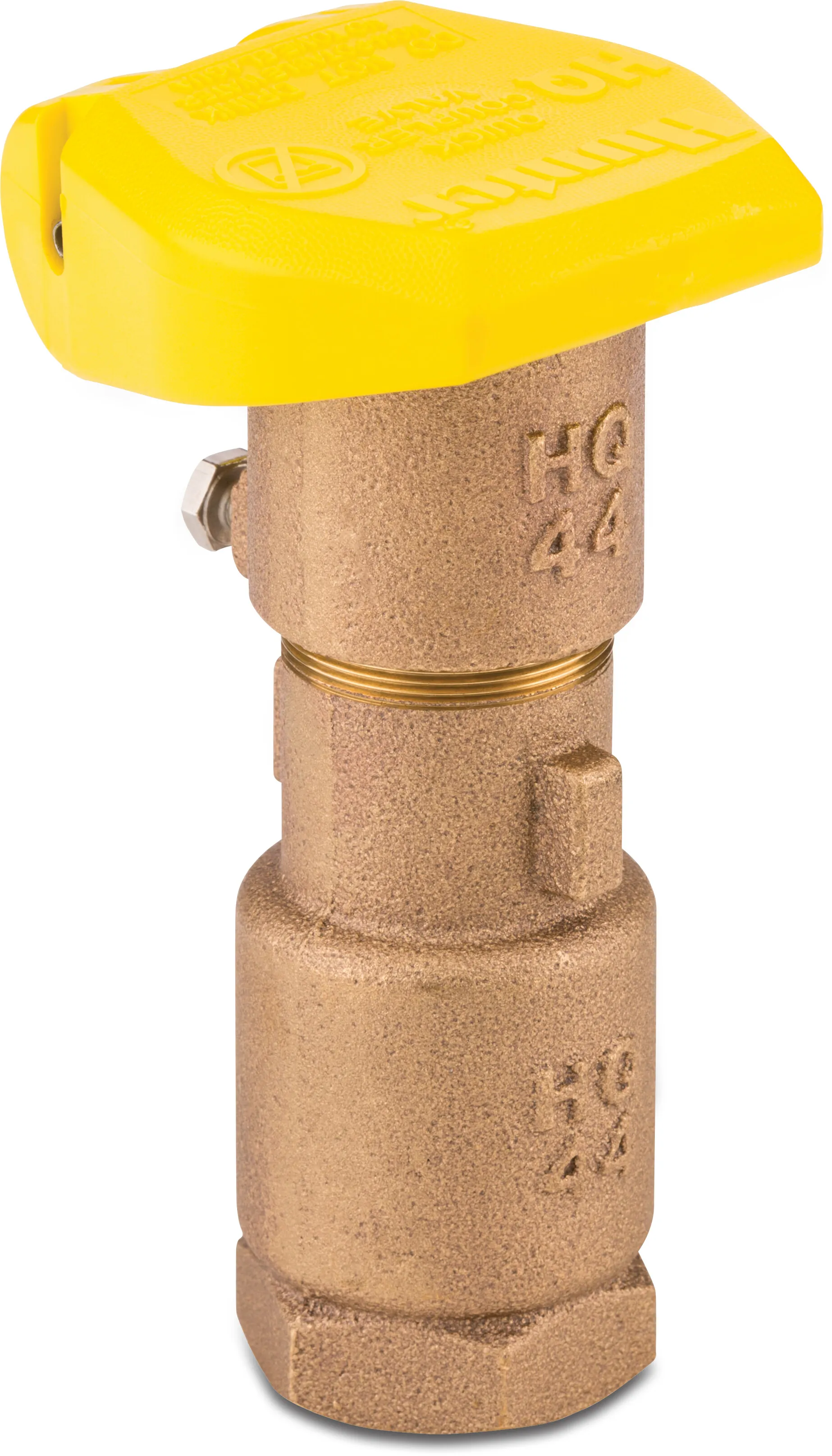 Hunter Riser valve brass 1" female thread yellow type Q5RC