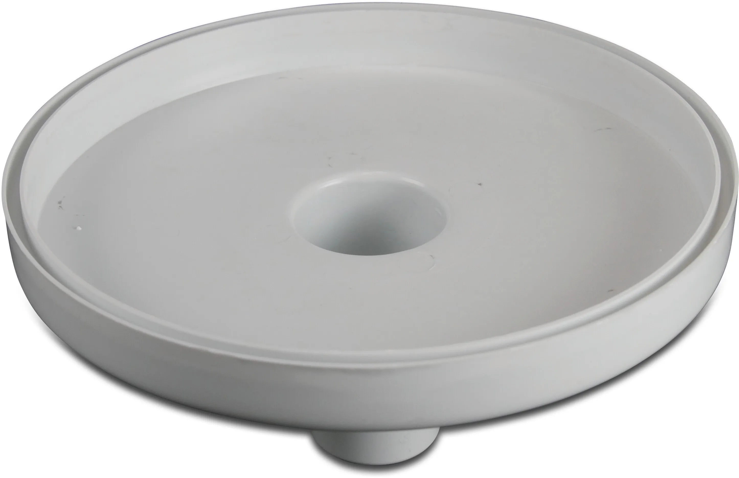 Profec Pool plate hose tail adaptor white