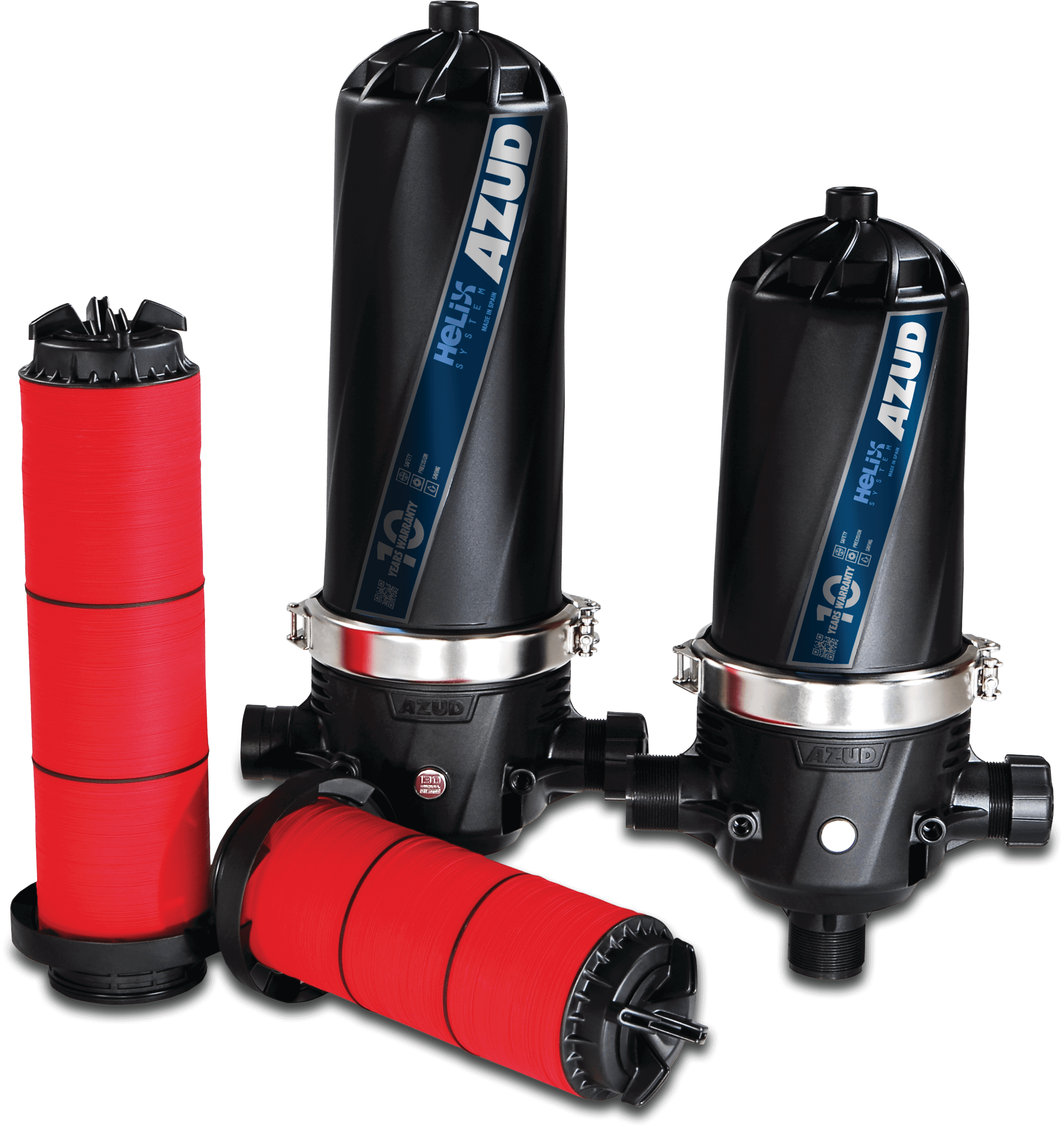 Manual disc filters