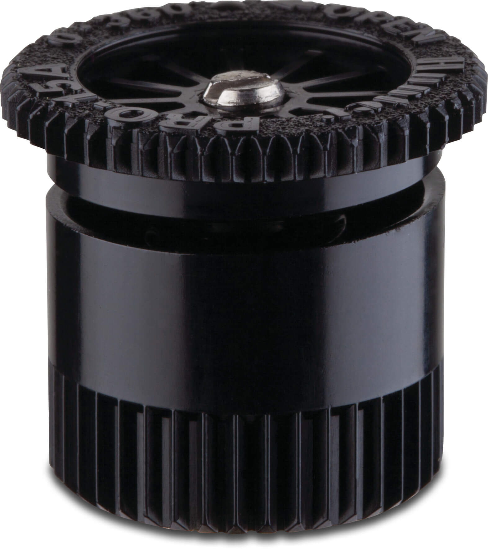 Hunter Nozzle plastic female thread 0°-360° black type 15A