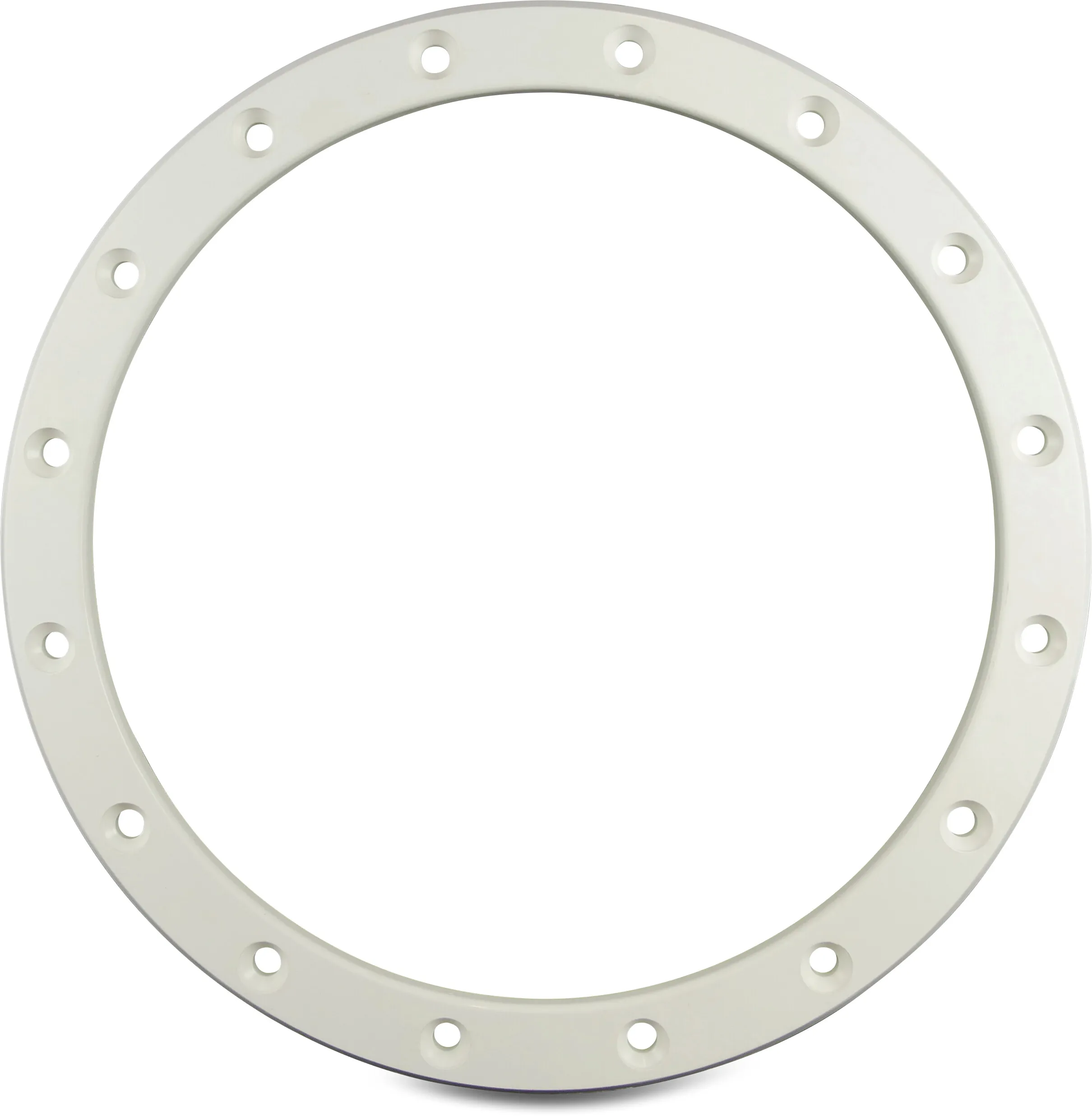 Support flange for STP-SS white