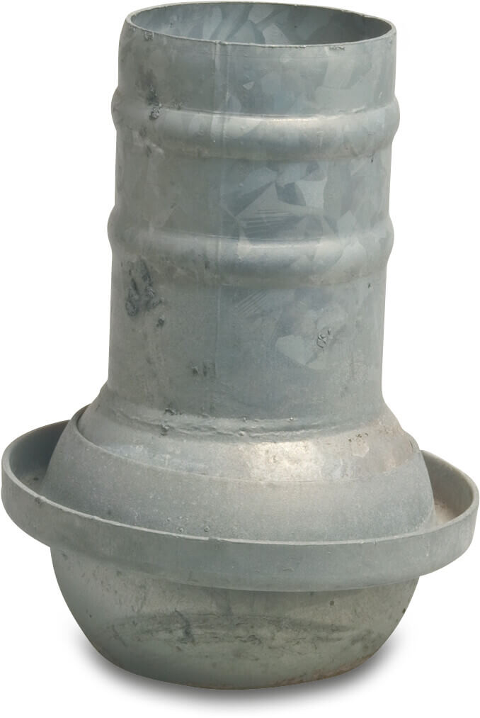 Schnellkupplung Stahl Verzinkt 100 mm x 102 mm V-Teil Italienisch x Schlauchtülle Typ Italienisch