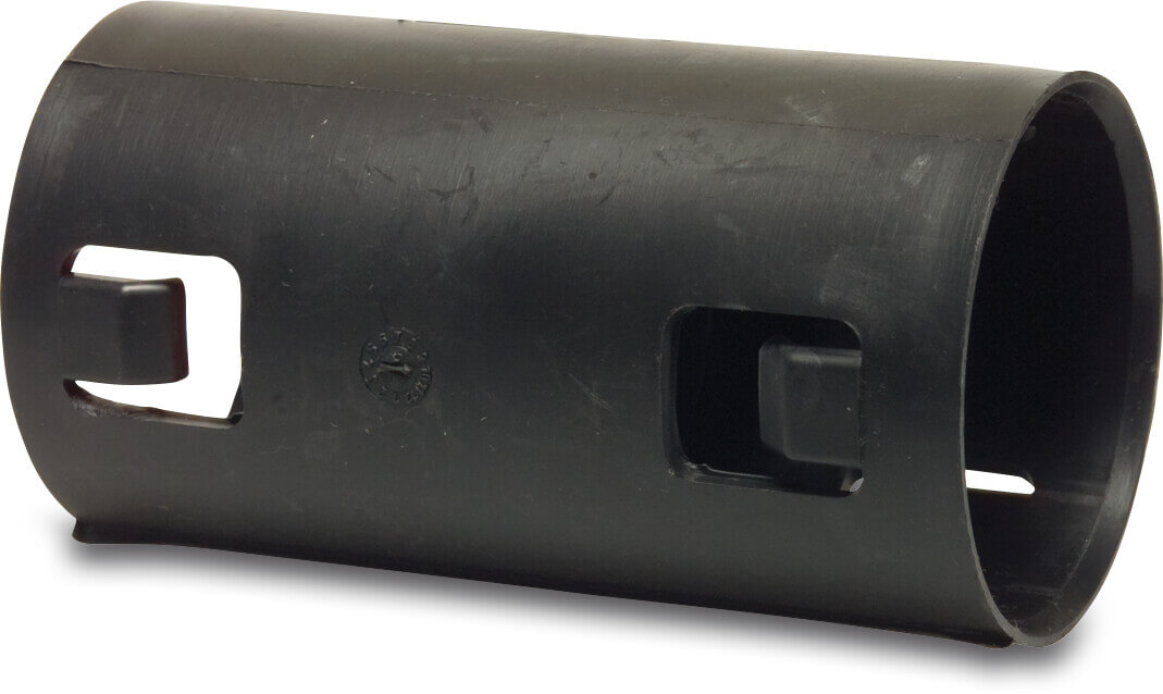 Click connector PP 80 mm click socket black