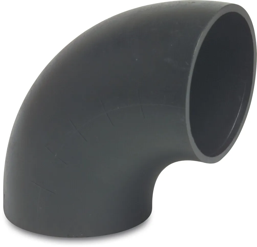 Bend 88° PE80 40 mm welding spigot 4bar black