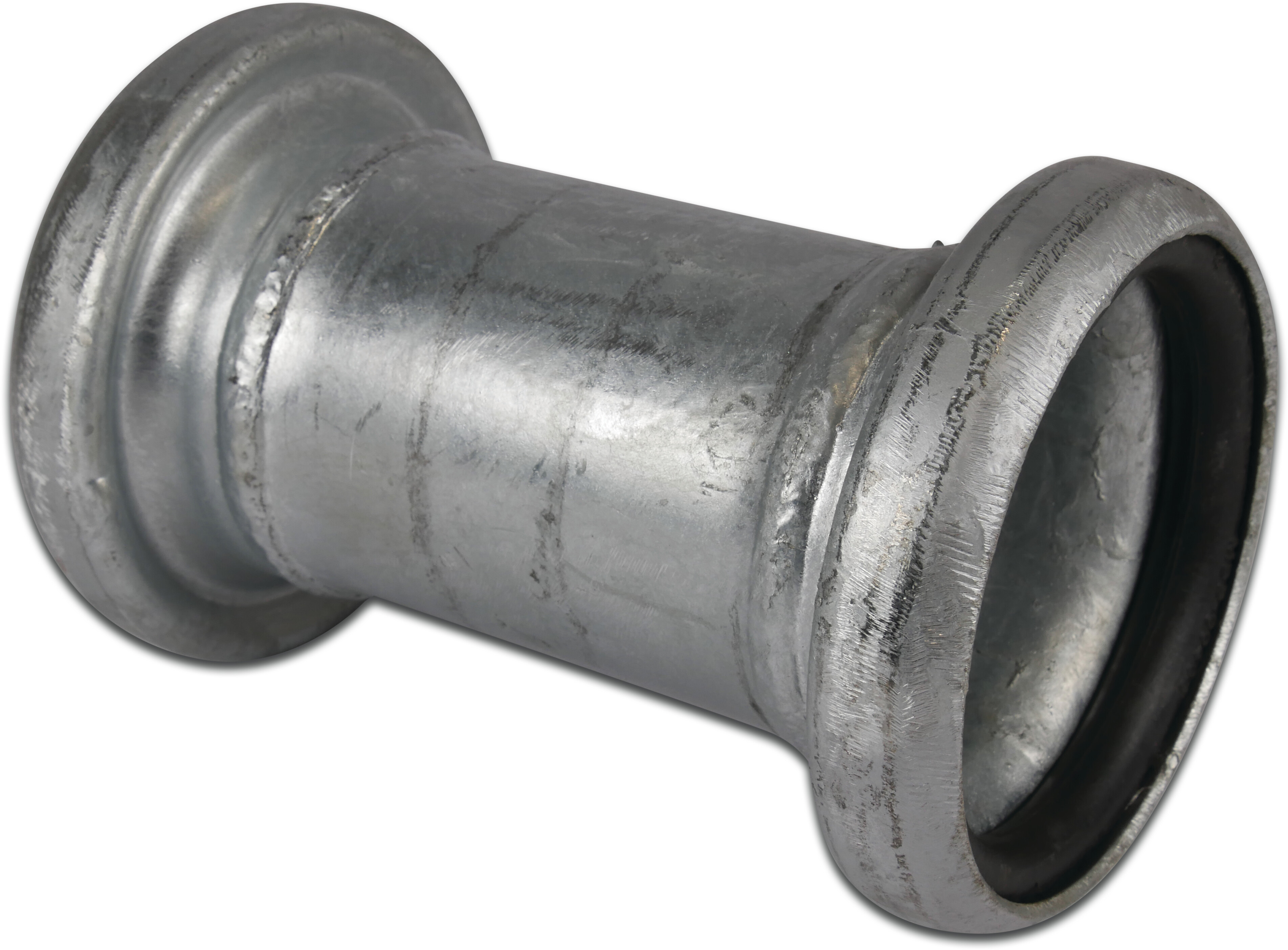 Snabbkoppling stål galvaniserad 108 mm hona del Bauer 10bar type Bauer
